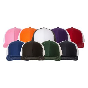Customized Richardson 112 Snapback Trucker Cap