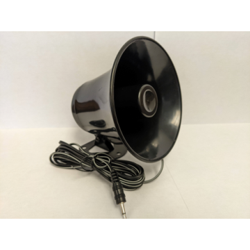 Shark Public Address PA Horn, Black - SHPA-5B