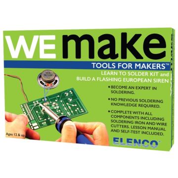 Elenco AK100 ﻿Learn to Solder Kit - WM Pkg