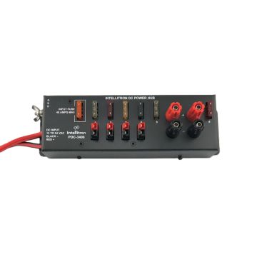Intellitron PDC-3406 40A DC Power Hub, 6 Outlets, 7 Fuses