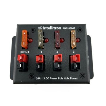 Intellitron PDC-3504F 30A 1:3 DC Power Pole Hub