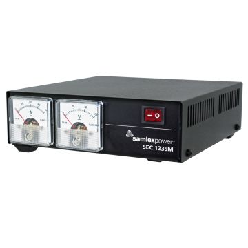 Samlex 13.8V 30A Switching PSU with Meters 