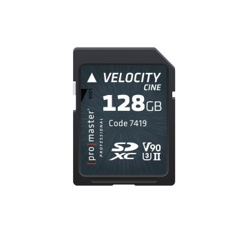 ProMaster Velocity CINE SDXC 128GB - 7419