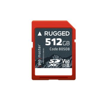 ProMaster Rugged SDXC 512GB UHS-II V60 - 80508