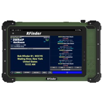 RFinder P10 10in VHF/UHF DMR/FM Embedded RTL-SDR Tablet