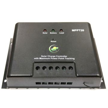 Bioenno Power 20A Solar Charge Controller SC-1220JU