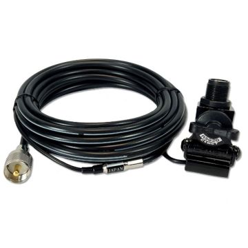 Comet SBB-1NMO Flexible Dual Band Mobile Antenna - 2m/70cm Black