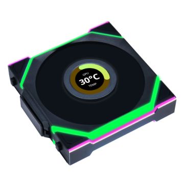 TRYX ROTA SL 120 ARGB Black Case Fans - 3 Pack | GigaParts.com