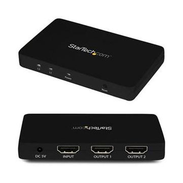 Startech ST122HD4K 4K HDMI 2-Port Video Splitter - 4K 30Hz