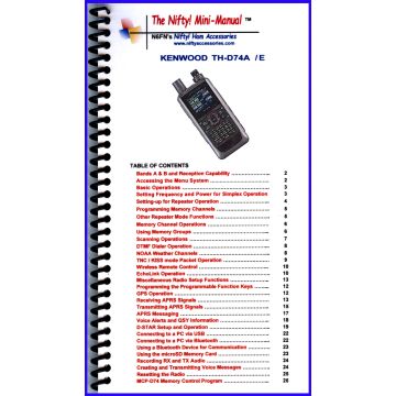 TH-D74A Mini-Manual