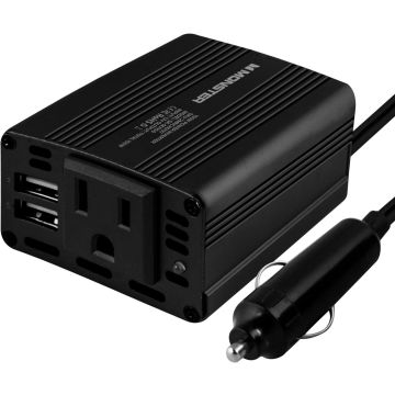 MONSTER 150w Power Inverter with USB and AC Outlet - 2MNCH0137B1E2