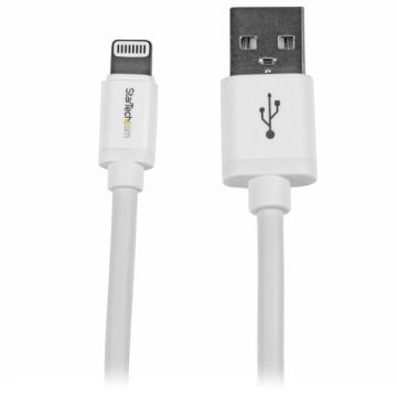 Startech USBLT2MW 2m (6ft) White Apple 8-pin Lightning to USB Cable