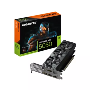Gigabyte GeForce RTX™ 5050 OC Low Profile 8GB Graphics Card - GV-N5050OC-8GL