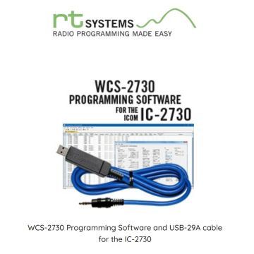 RT Systems WCS-2730 Programming Software USB Kit with Version 4 Software and USB Cable