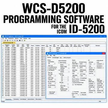 RT Systems WCS-D5200 Programming Software Only for the Icom ID-5200