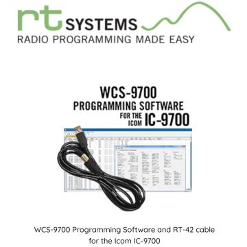 RT Systems WCS-9700-USB Software with USB For the IC-9700