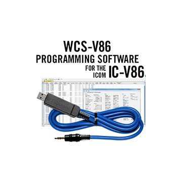 WCS-V86 Programming Software and USB-29A for the Icom IC-V86