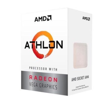 AMD Athlon 240GE AM4 Desktop CPU with Radeon Vega 3 GPU - YD240GC6FBBOX