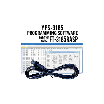 YPS-3185 Programming Software and RT-65 cable for the Yaesu FT-3185R/ASP