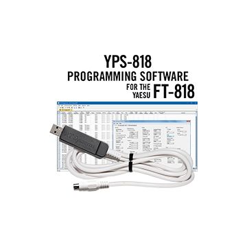 YPS-818 Programming Software and USB-62 cable for the Yaesu FT-818