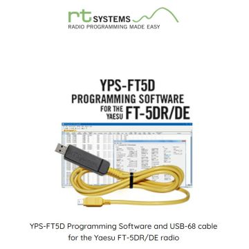 YPS-FT5D Programming Software and USB-68 Cable for the Yaesu FT-5DR Radio