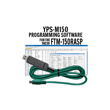 YPS-M150 Programming Software and USB-77 cable for the Yaesu FTM-150R/ASP