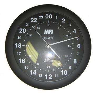 MFJCLOCK,24HOURANALOGQUARTZWALLCLOCK-MFJ-105D