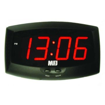 MFJ-117SuperBright2.5InchLED12/24HourClock