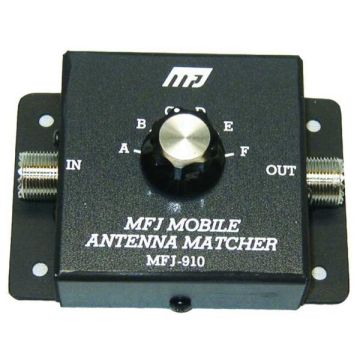 MFJ-910 HF 10m-80m Mobile Antenna Matcher