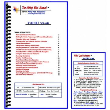 Nifty Accessories MM-QR-VX6R