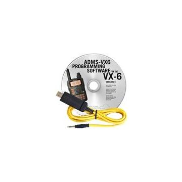 Yaesu ADMS-VX6-USB Radio Programming Software and Cable