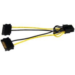 StarTech 6in SATA to 8 Pin PCIe Video Card Power Adapter