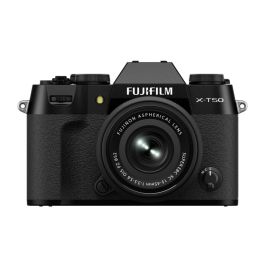 デジタルカメラ Fujifilm X-T50 XC16-45mm & AF35mm F1.8 Fujifilm X-T50 Black Camera with XC15-45mm Lens Kit | GigaParts.com