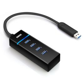 Anker 68ANHUB-02B4A USB 3.0 4-Port Hub - Compact & Fast | GigaParts.com