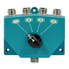 DAIWA CS-401 アンテナ切替器 Daiwa CS-401 4-Position 2.5kW Antenna Switch GigaParts.com