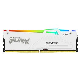 Kingston FURY Beast 64GB DDR5 6000MHz White RGB Kit | GigaParts.com