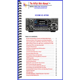IC-9700 Mini-Manual | GigaParts.com