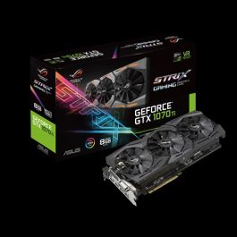 【中古】ASUS ROG STRIX GTX1070TI 8GB Asus Rog-Strix-Gtx1070Ti-8G-Gaming Graphics Card - ROG-STRIX