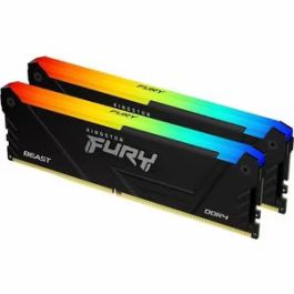 Kingston Fury Beast RGB 16GB 3600MHz DDR4 Memory Kit GigaParts.com