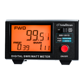 Intellitron WM-1001D Digital SWR and Watt Meter 1.6-60 MHz / 125