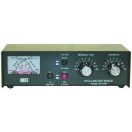 MFJ-906 6 Meter Antenna Tuner with Wattmeter for Low SWR