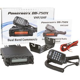 DR750D VHF/UHF ツインバンドFMトランシーバー DR750D VHF/UHF ツインバンドFMトランシーバー
