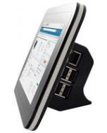 MultiComp Raspberry Pi Touchscreen Enclosure Black with White Trim CBRPP-TS-BLK/WHT