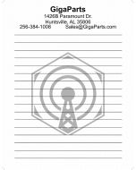 Customized 8.5"x11" Stationery Notepad