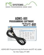 ADMS-891 Programming Software and RT-42 cable for the Yaesu FT-891