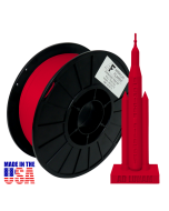 American Filament PLA 1.75mm, 1kg Spool, American Red