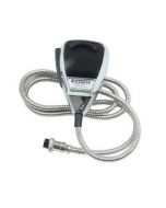 Astatic 636L Chrome Housing Noise Cancelling 4 Pin CB Mic - 302-10187