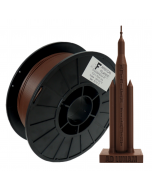 American Filament PLA 1.75mm, 1kg Spool, Chocolate Brown