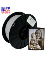 American Filament PLA Lithophane 1.75mm, 1kg Spool, Crisp Gray