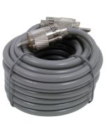 Astatic 18ft Single Coax Cable with PL-259 Connectors